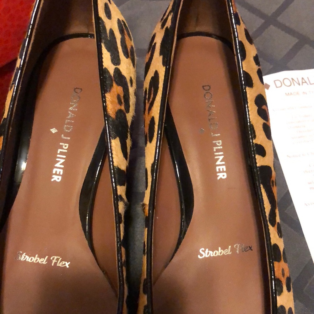 DJP leopard haircalf small heel - Picture 2 of 6